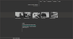 Desktop Screenshot of harari-architectes.com