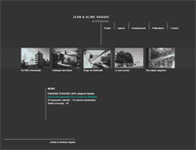 Tablet Screenshot of harari-architectes.com